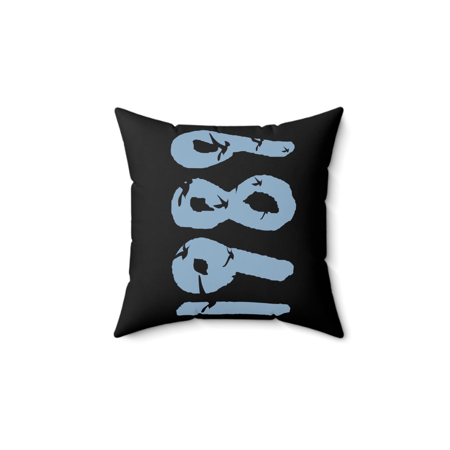 Taylor Swift 1989 Square Pillow Black