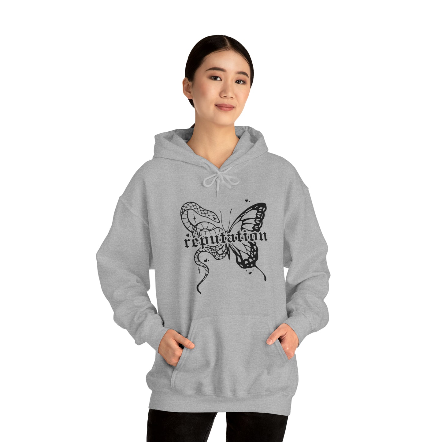 Taylor Swift Reputation Butterfly Hooded Sweatshirt