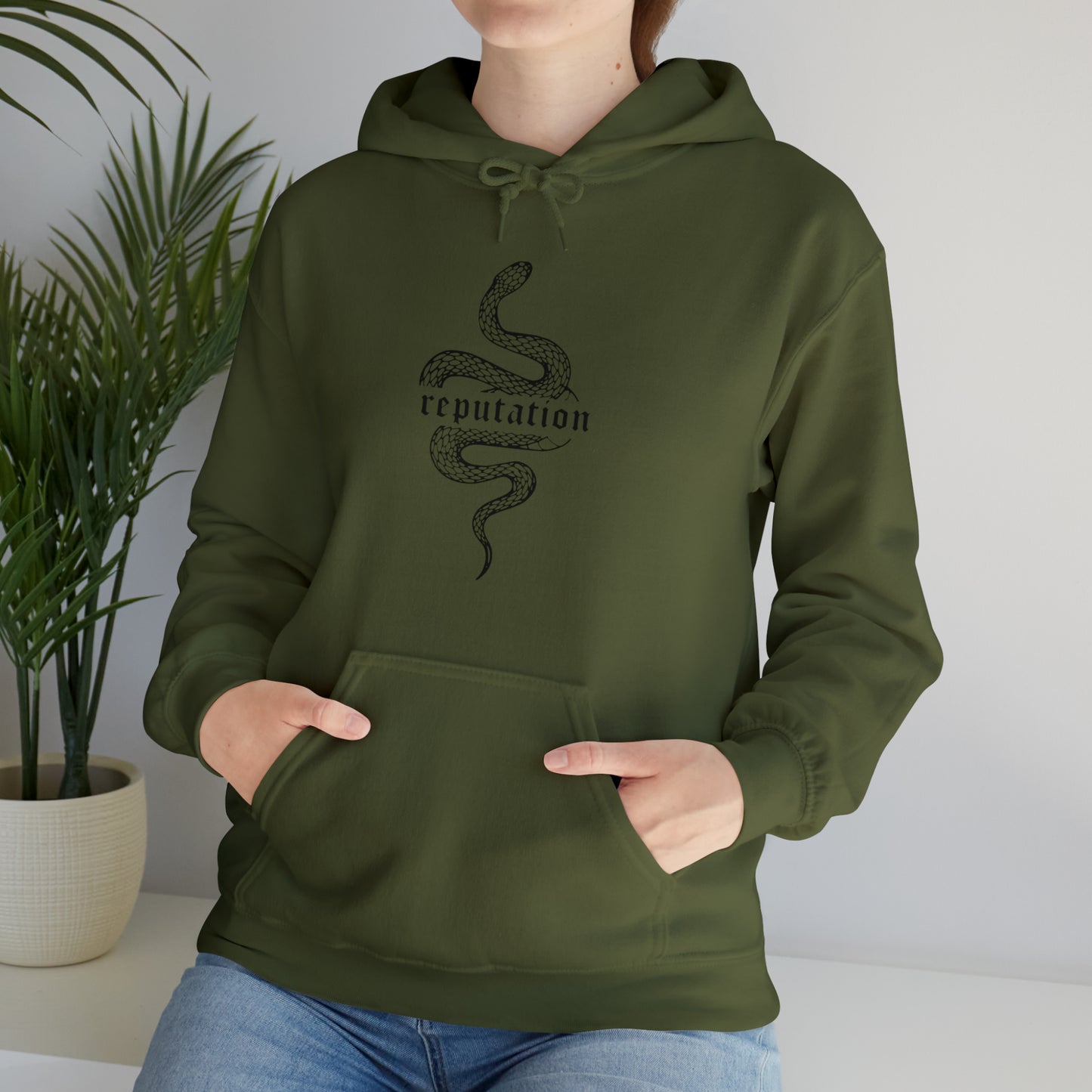 Taylor Swift Reputation Snake Hooded Sweatshirt