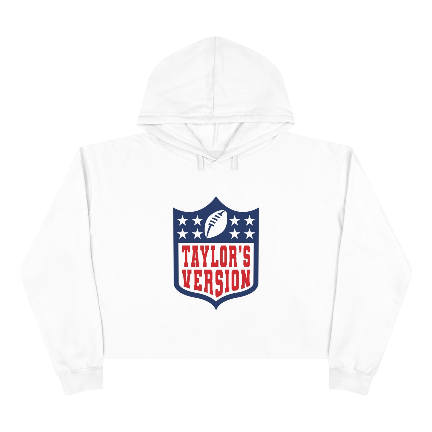 Taylor Swift Football Crop Hoodie