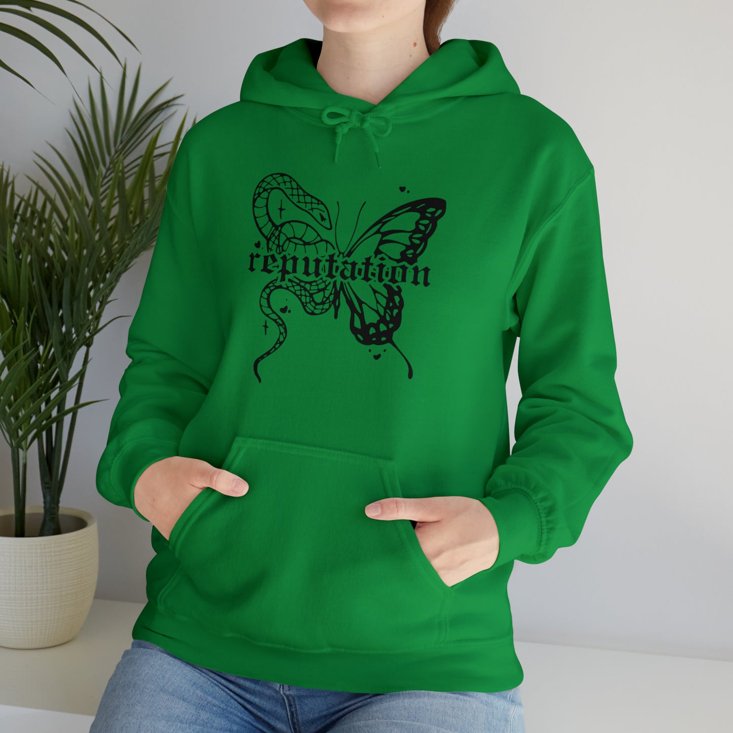 Taylor Swift Reputation Butterfly Hooded Sweatshirt