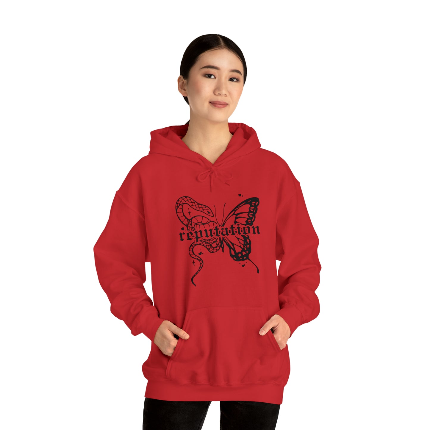 Taylor Swift Reputation Butterfly Hooded Sweatshirt