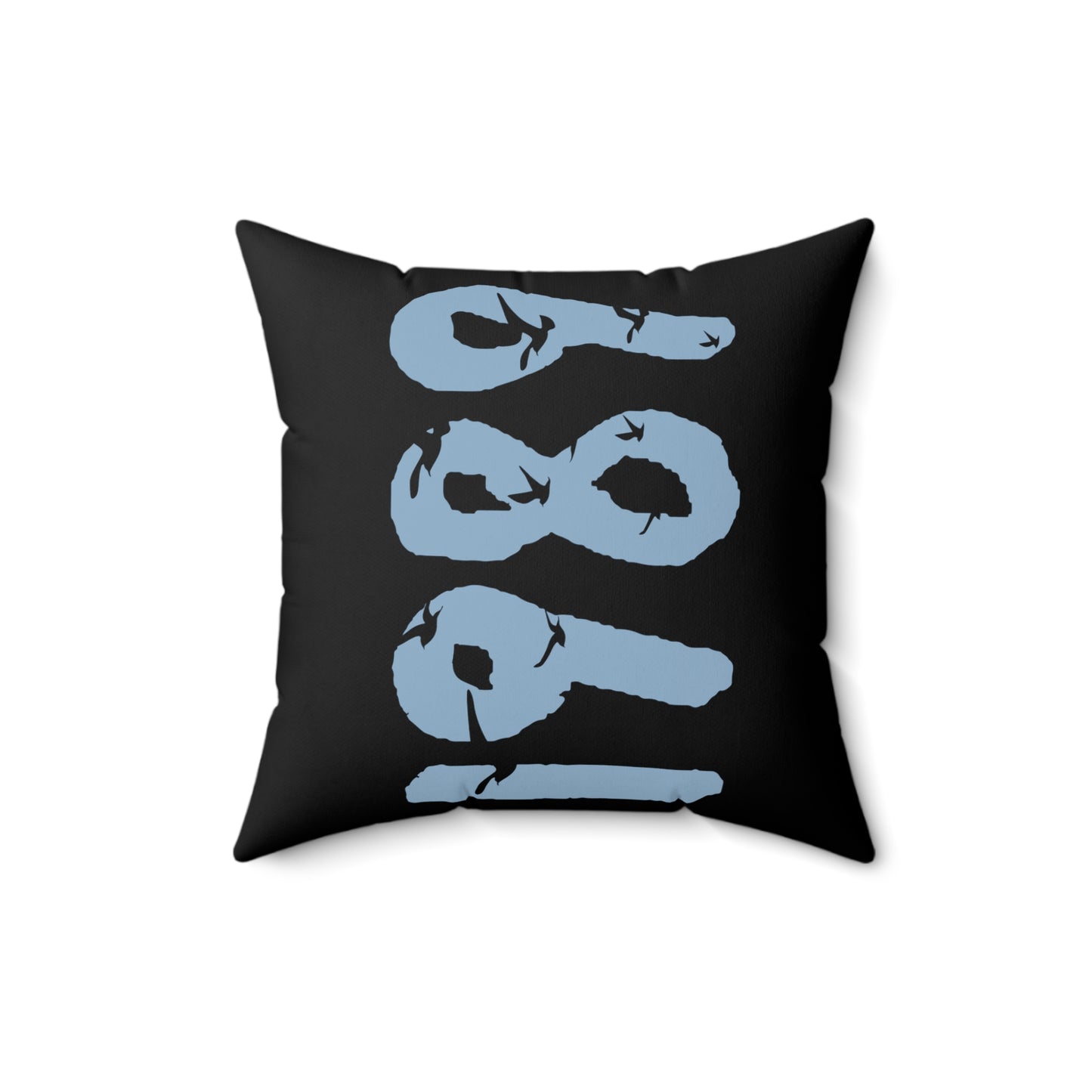 Taylor Swift 1989 Square Pillow Black