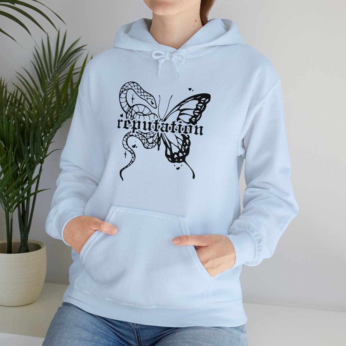 Taylor Swift Reputation Butterfly Hooded Sweatshirt