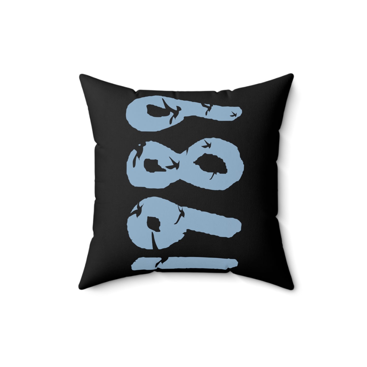 Taylor Swift 1989 Square Pillow Black