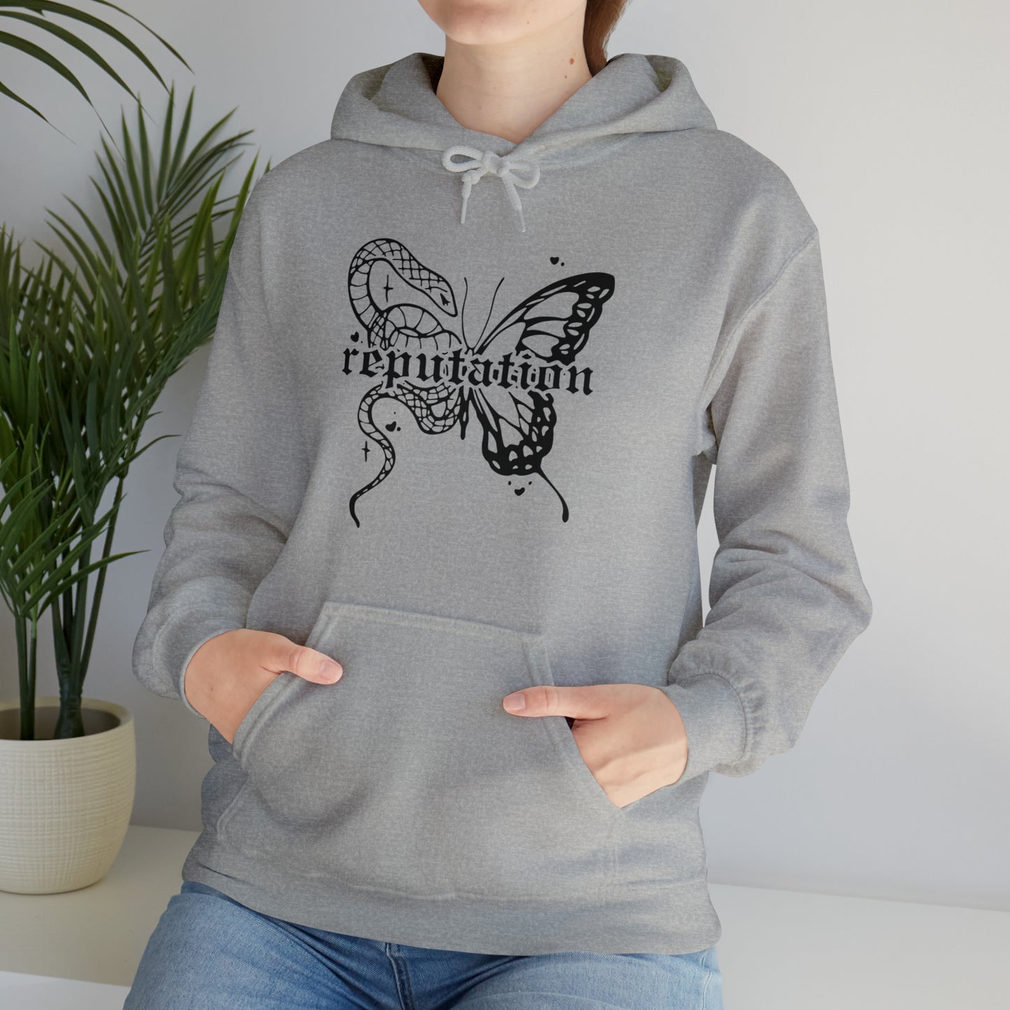 Taylor Swift Reputation Butterfly Hooded Sweatshirt