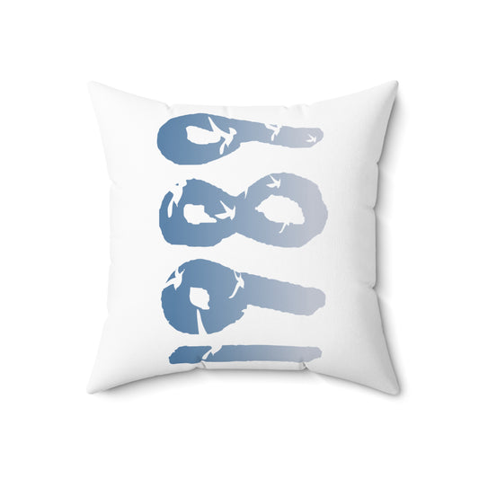 Taylor Swift 1989 Square Pillow White