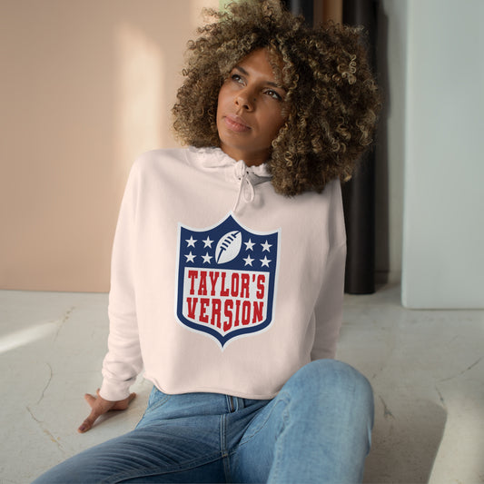 Taylor Swift Football Crop Hoodie